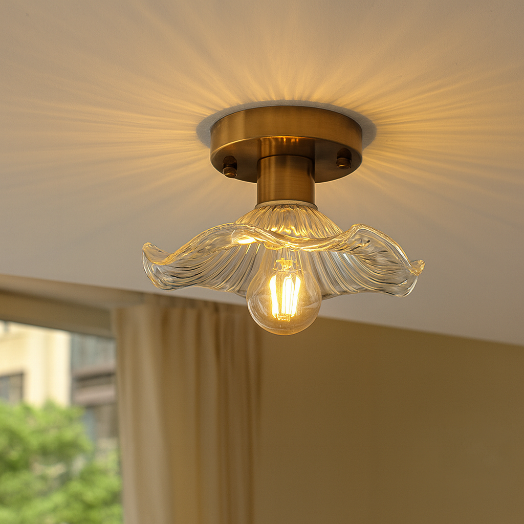 Deckenleuchte Blumenform – LED Deckenlampe mit diffusem Licht