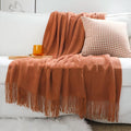 Strick-Fleecedecke mit Fleece-Innenfutter – weich und dekorativ