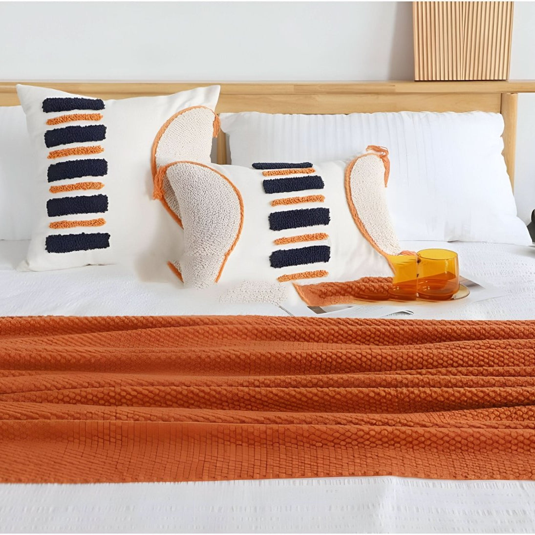 Strick-Fleecedecke mit Fleece-Innenfutter – weich und dekorativ