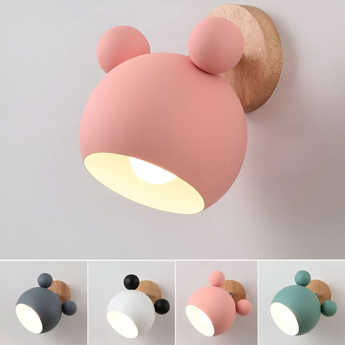 Macaron Wandleuchte mit Drehfunktion für stimmungsvolles Licht
