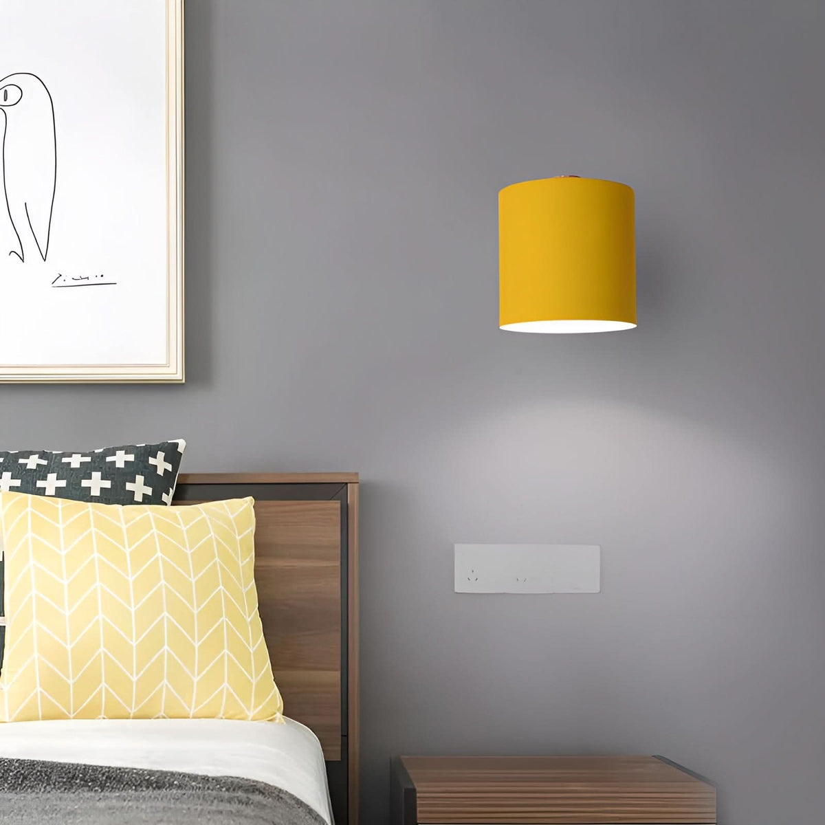 Wandleuchte in Pastellfarben – stimmungsvolle Wandlampe für moderne Räume