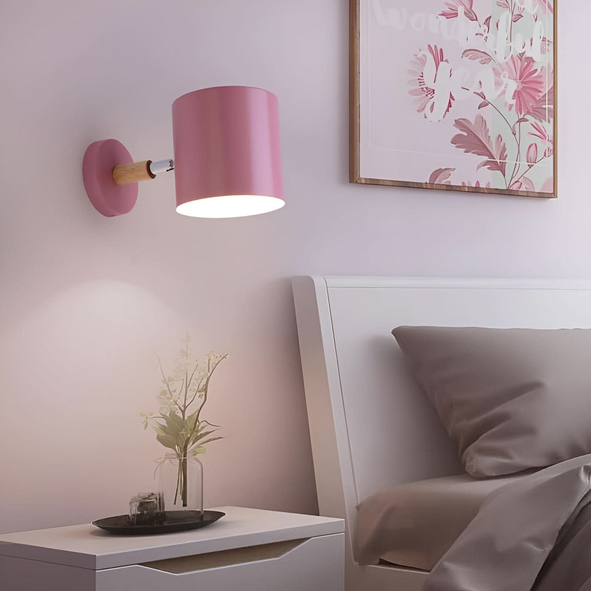 Wandleuchte in Pastellfarben – stimmungsvolle Wandlampe für moderne Räume