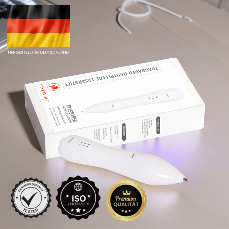 Laser Hautpflege Stift für Pigmentflecken und Hautunreinheiten