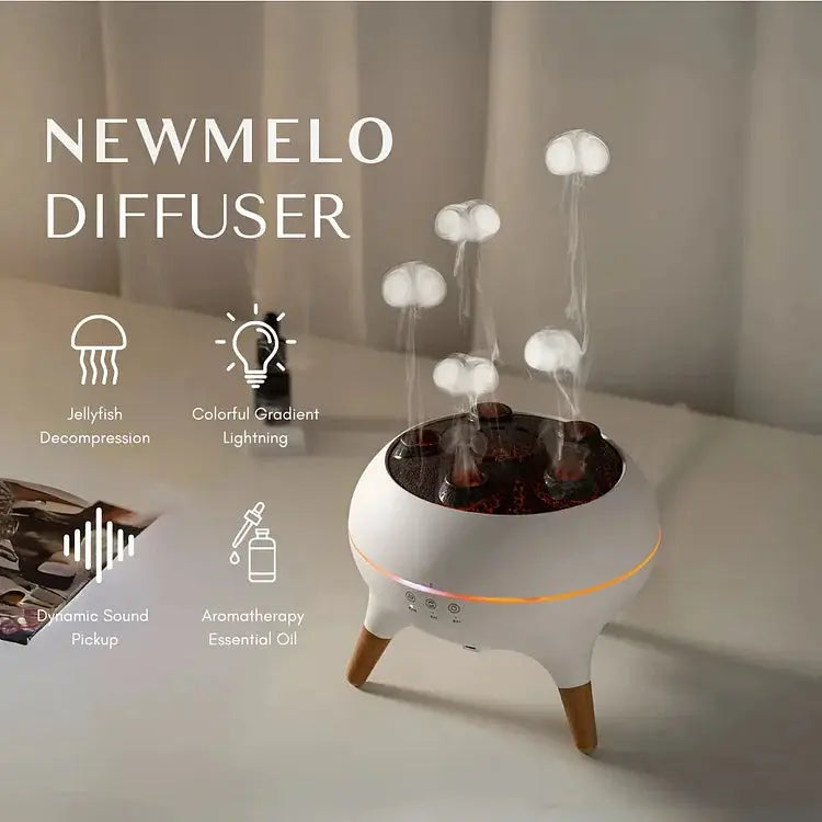 Aroma Diffusor mit LED Beleuchtung und Ultraschall Luftbefeuchter