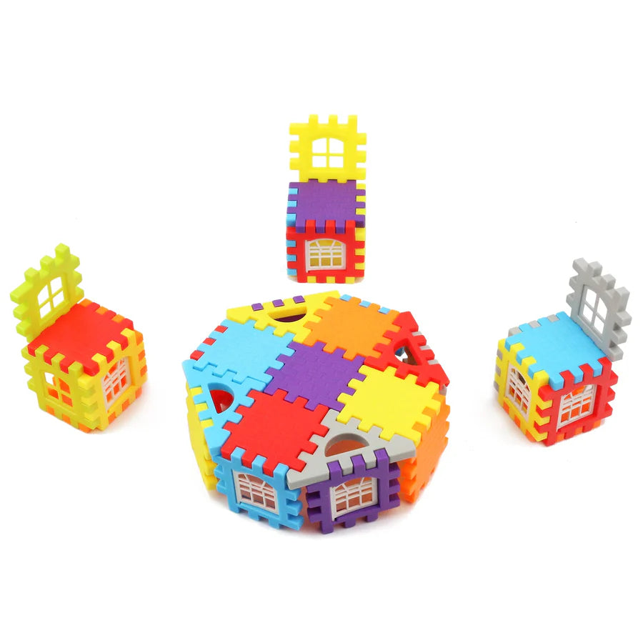 Montessori Bausteine Set - Kreatives Lernspielzeug für Kinder ab 3
