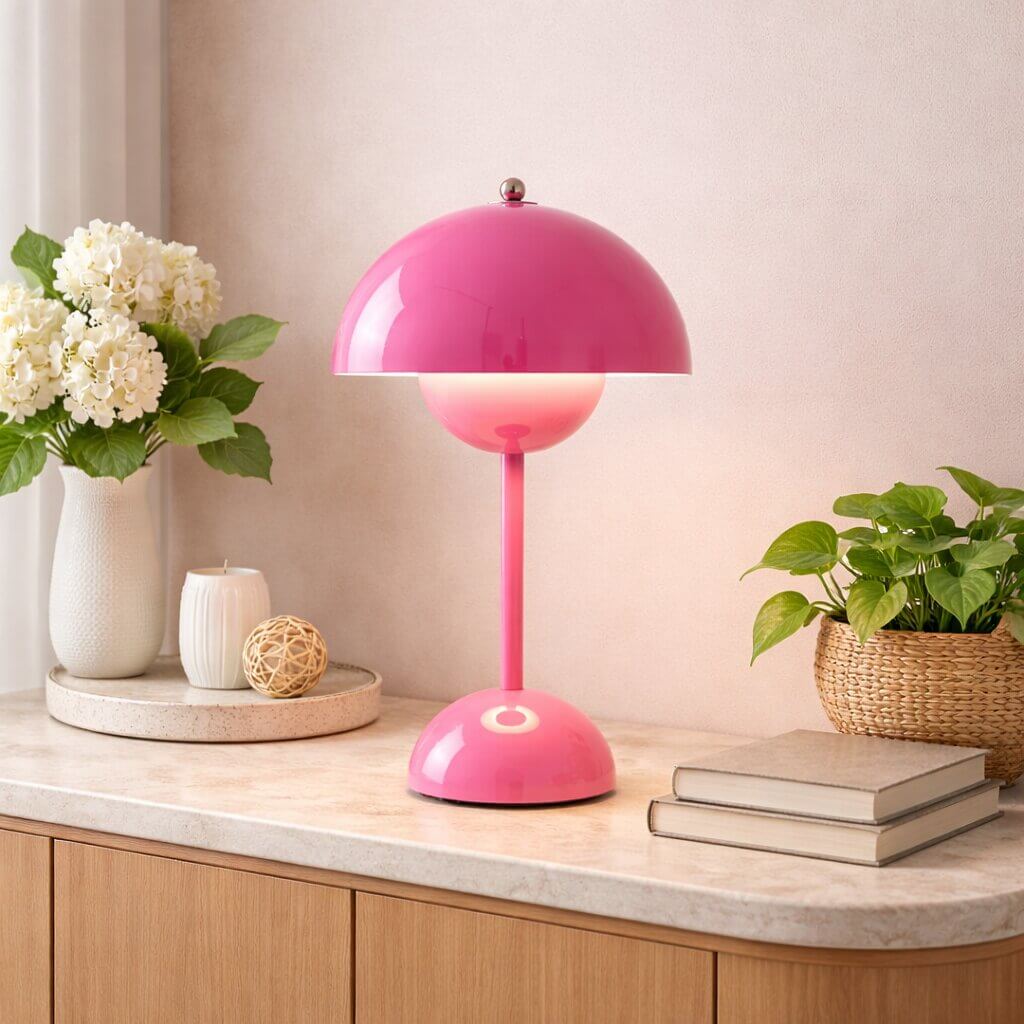 Kabellose LED-Tischlampe mit Akku – dimmbar, warmweißes Licht