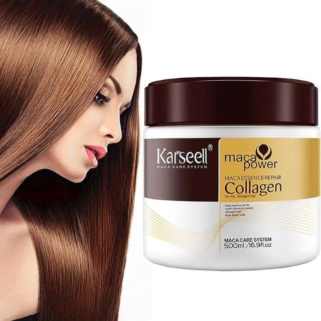 Reparierende Haarcreme für geschädigtes Haar - Glanz & Feuchtigkeit