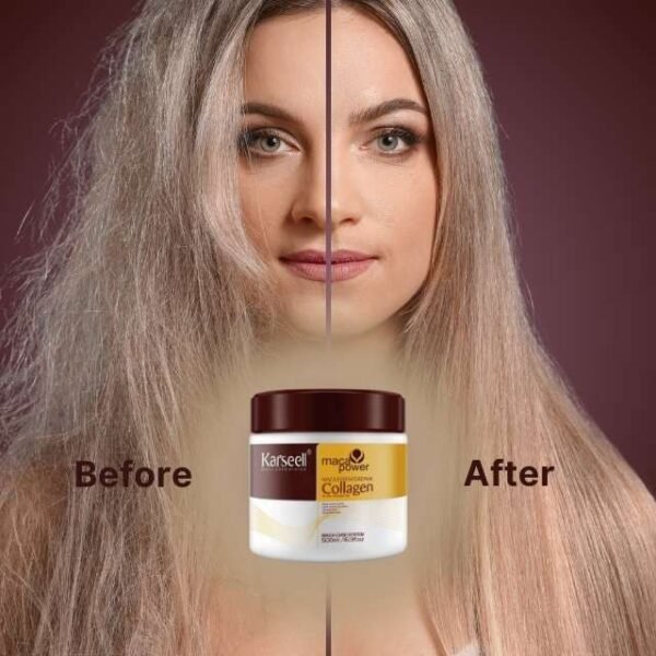 Reparierende Haarcreme für geschädigtes Haar - Glanz & Feuchtigkeit