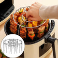 Airfryer Grillspieß für Kebab - Vertikaler Drehspieß Heißluftfritteuse