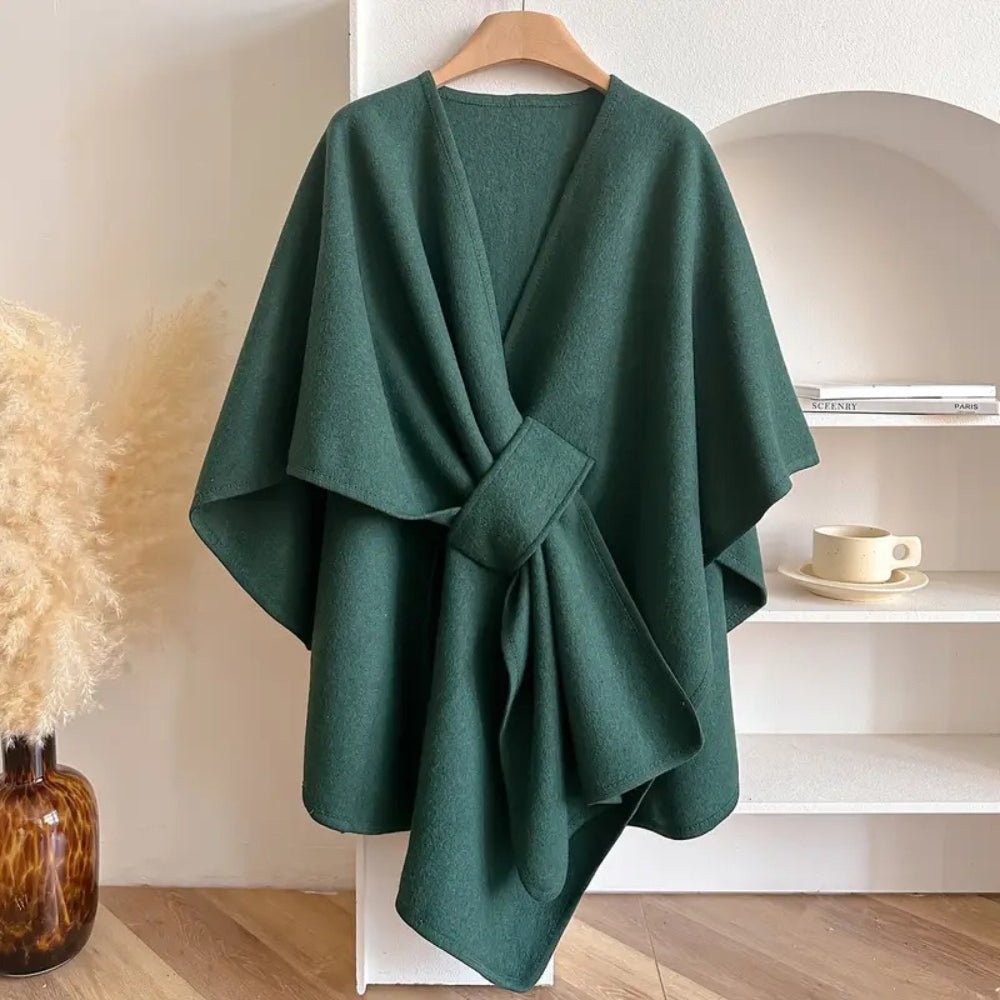Poncho Schal Mantel für Damen – leicht, warm und vielseitig