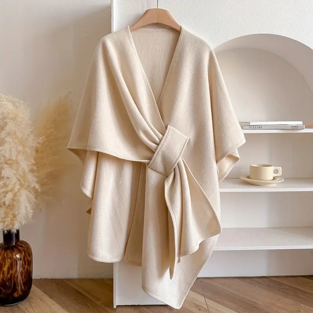 Poncho Schal Mantel für Damen – leicht, warm und vielseitig