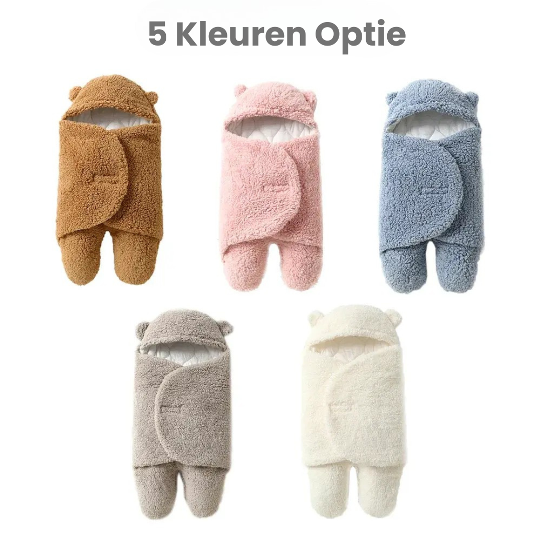 Baby Wickeldecke aus Sherpa - Weiche Babydecke für Neugeborene