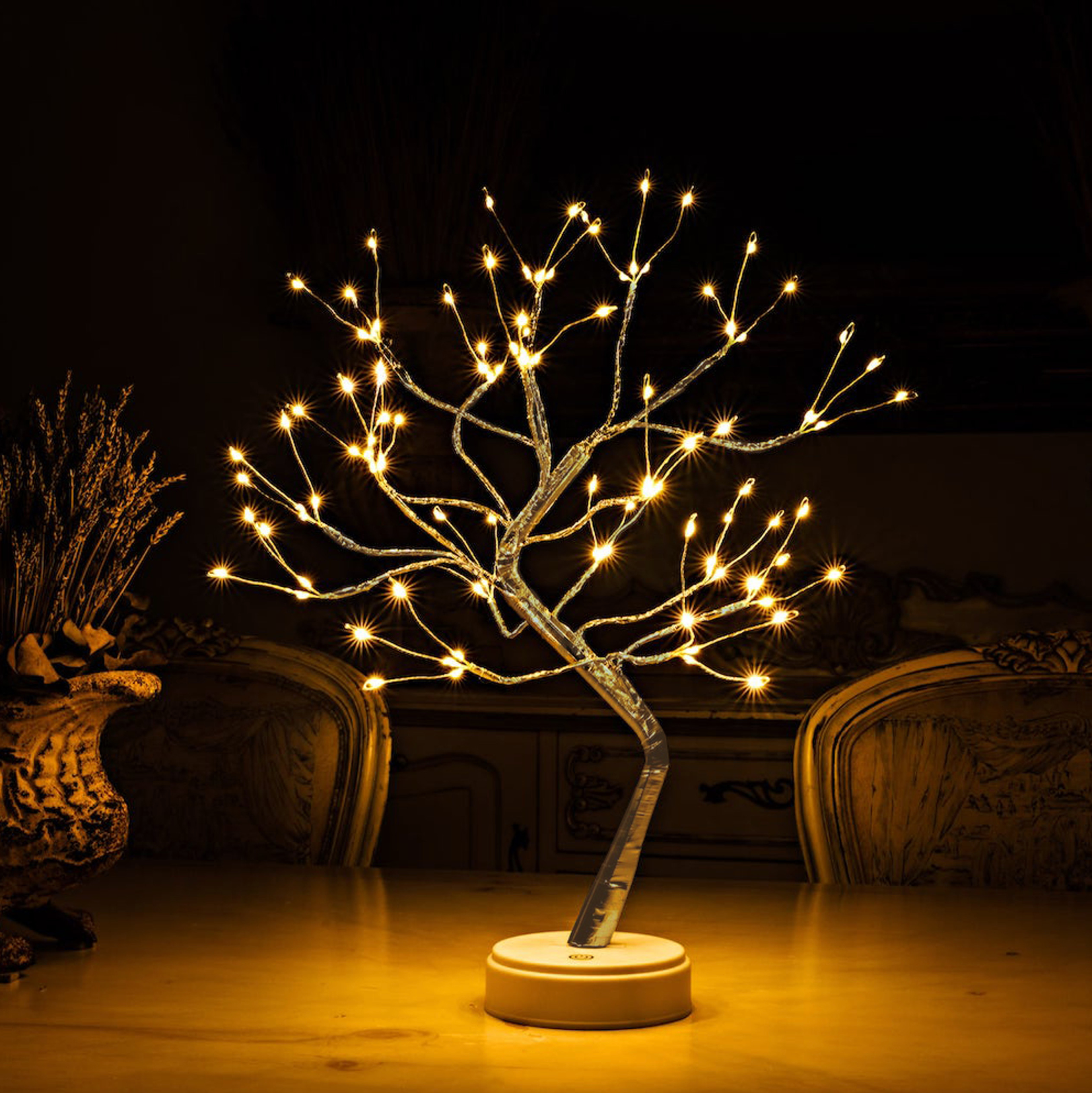 LED Lichterbaum mit formbaren Ästen – warmweiße Deko-Leuchte