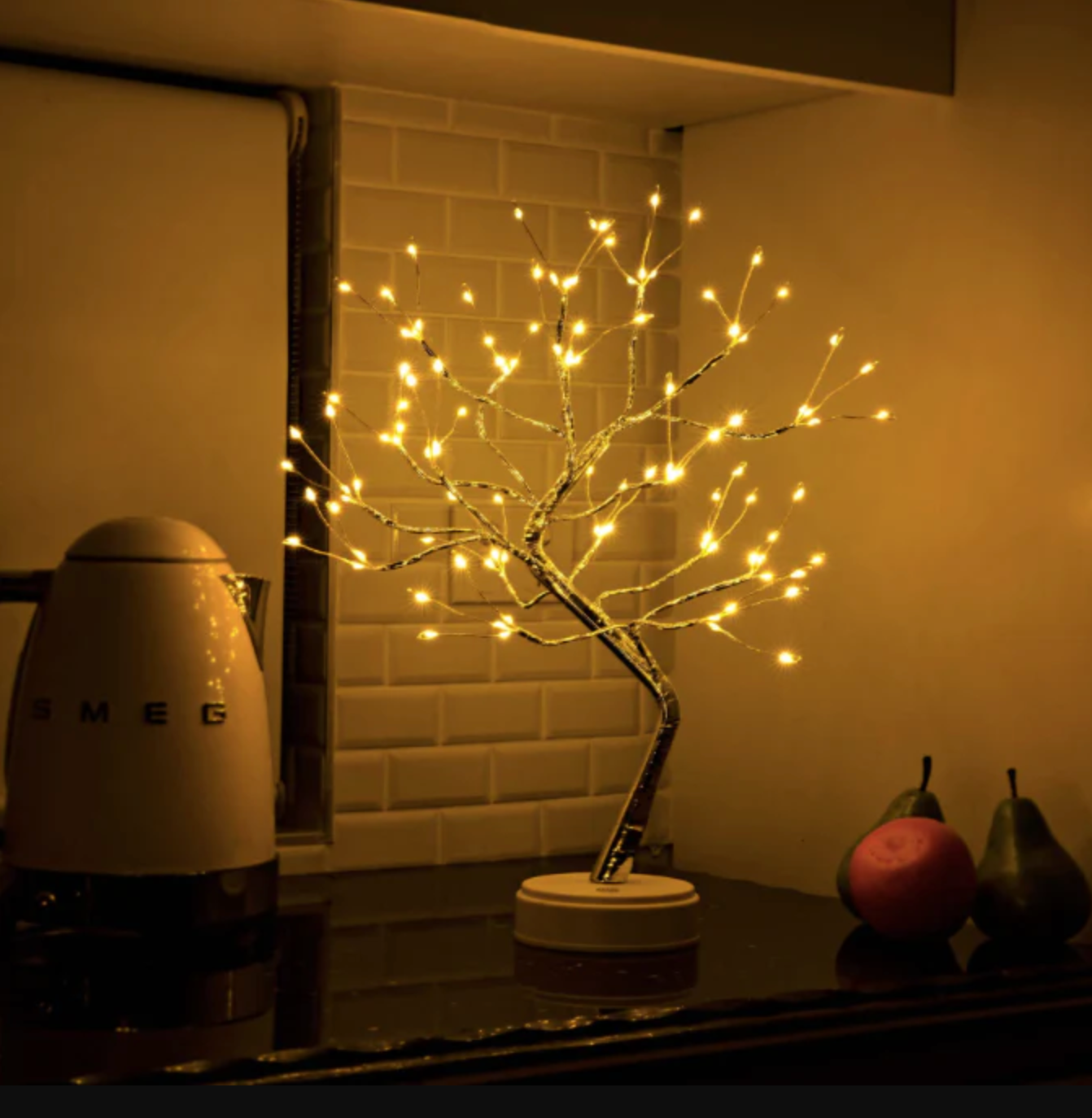 LED Lichterbaum mit formbaren Ästen – warmweiße Deko-Leuchte