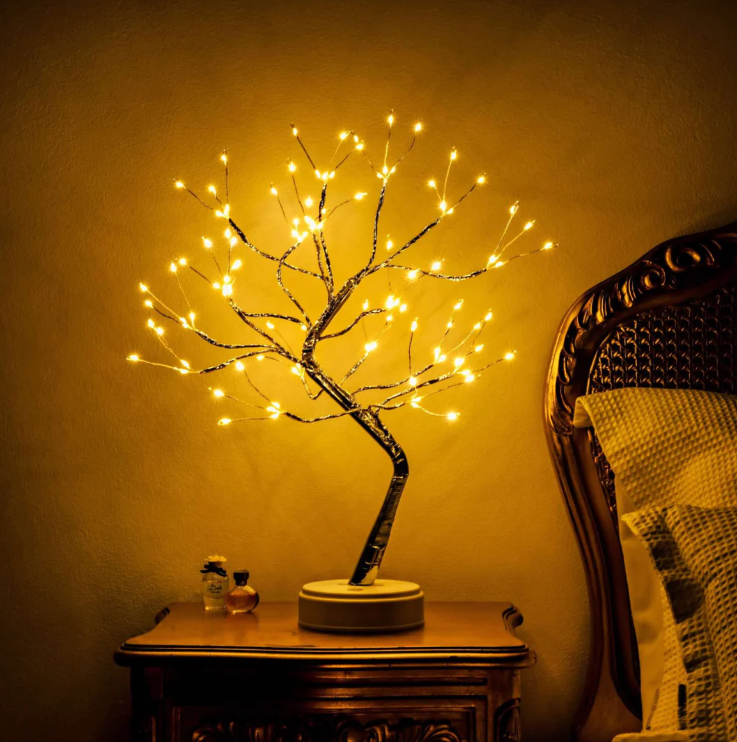 LED Lichterbaum mit formbaren Ästen – warmweiße Deko-Leuchte