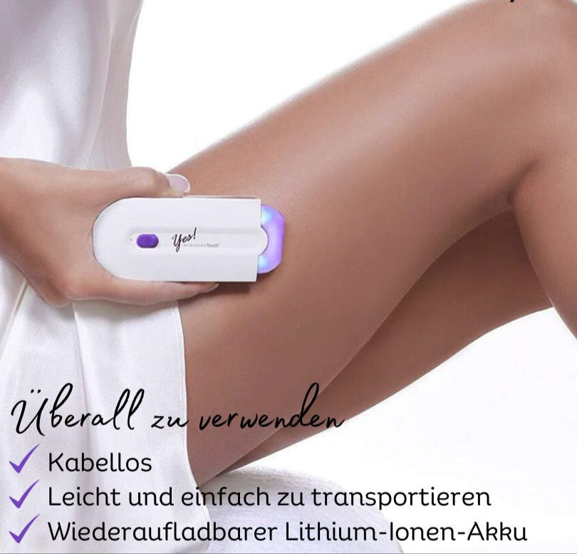 Elektrischer Haarentferner für Gesicht und Körper - USB aufladbar