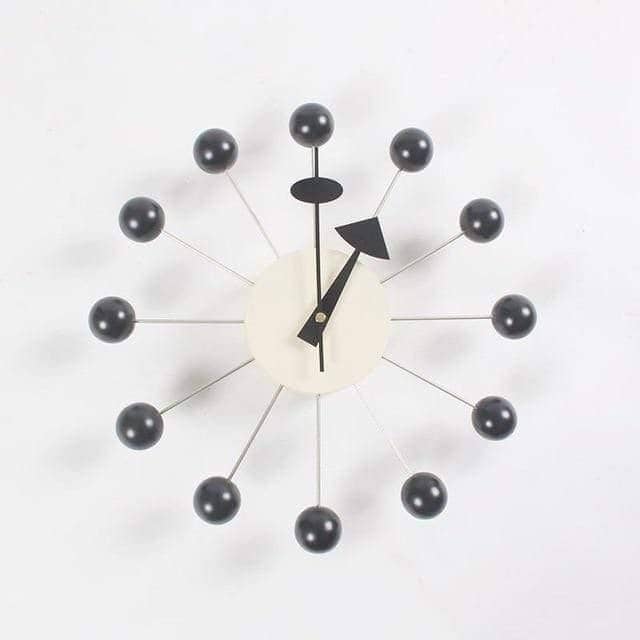 Wanduhr 3D Design minimalistisch rund 32 cm für moderne Räume