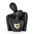 Minimalistische Paarfigur aus Keramik – Deko für Nähe und Harmonie
