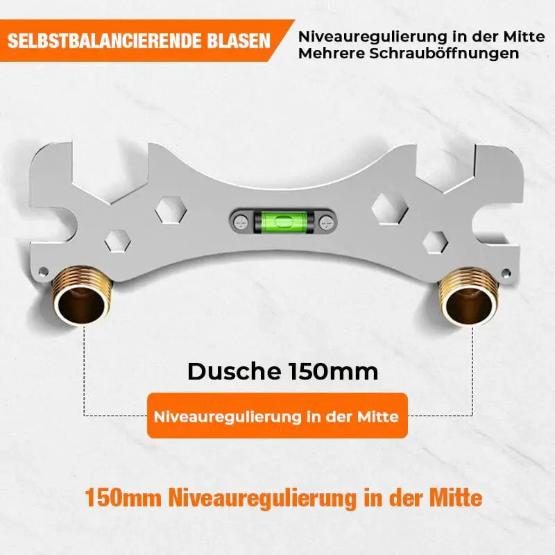 Universeller Winkelschlüssel aus Edelstahl – für enge Räume & Armaturen