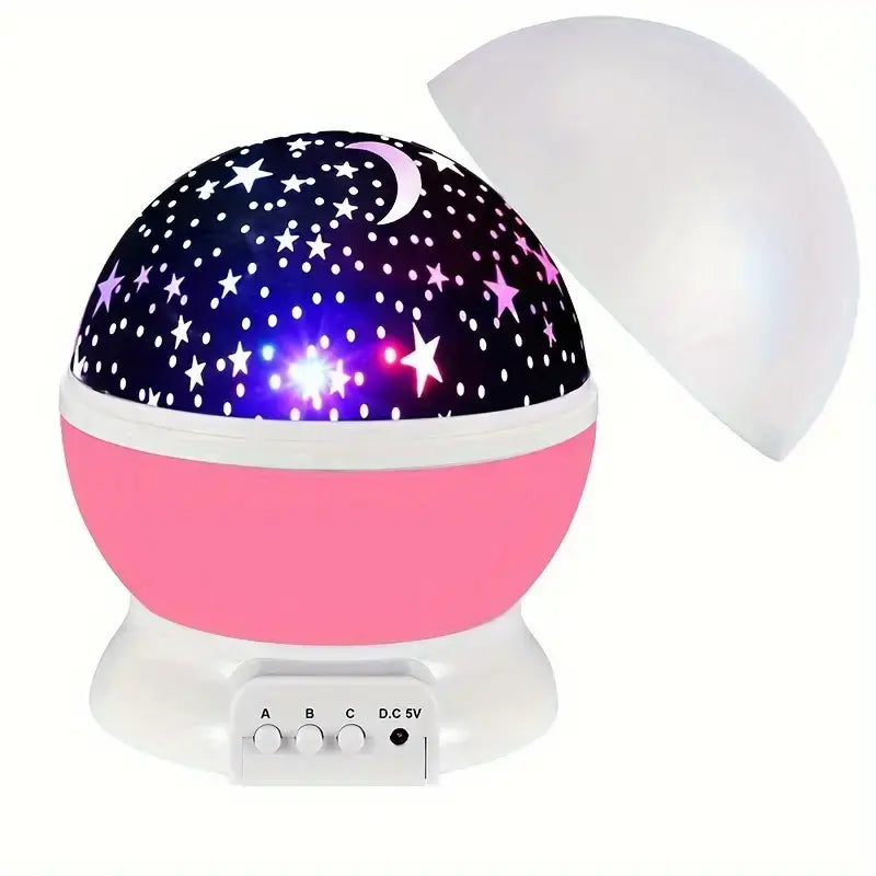 LED Sternenprojektor Nachtlicht USB aufladbar für Kinder