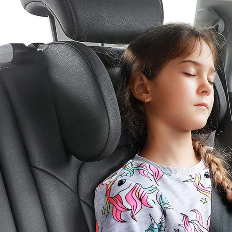 Verstellbare Nackenstütze Auto Reise Schlafhilfe mit Seitenstütze