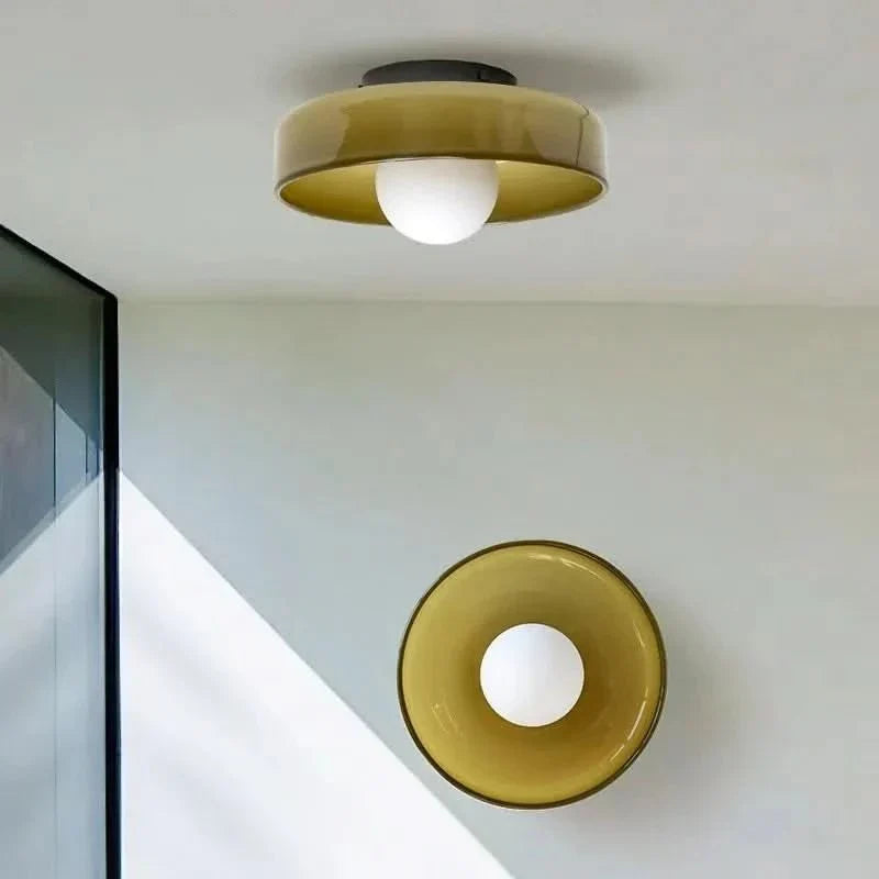 Glas Deckenleuchte Skandinavisches Design – Sanftes Raumlicht