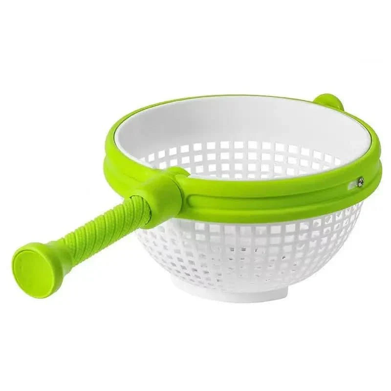 Salatschleuder mit Waschfunktion – Obst & Gemüse Waschen und Schleudern