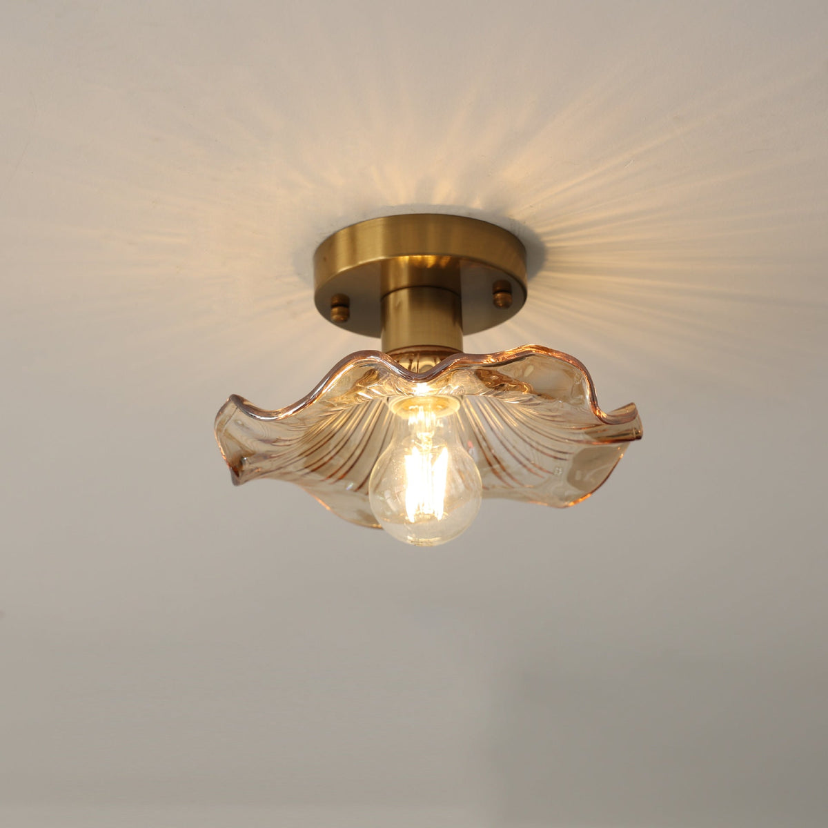 Deckenleuchte Blumenform – LED Deckenlampe mit diffusem Licht