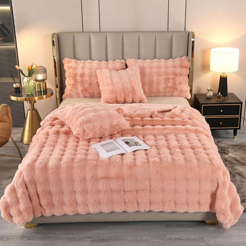 Extra dicke Flauschdecke für Sofa und Bett – Warme Winterdecke