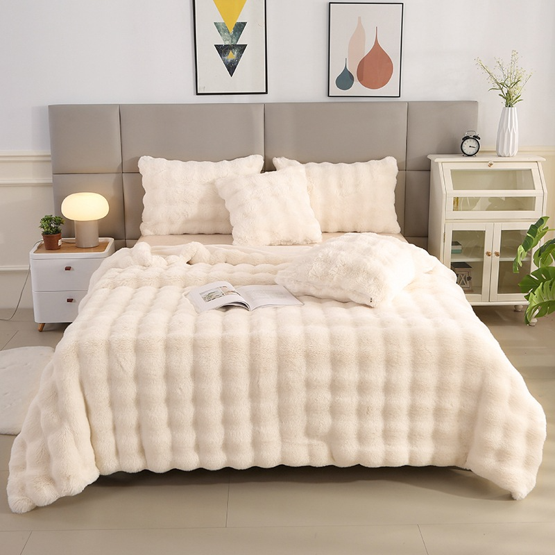 Extra dicke Flauschdecke für Sofa und Bett – Warme Winterdecke