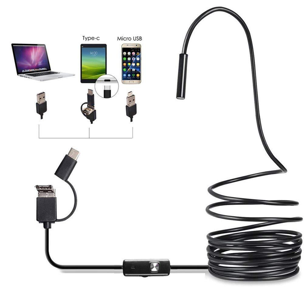Endoskop Kamera Wasserdicht HD - Flexible Inspektionskamera mit LED