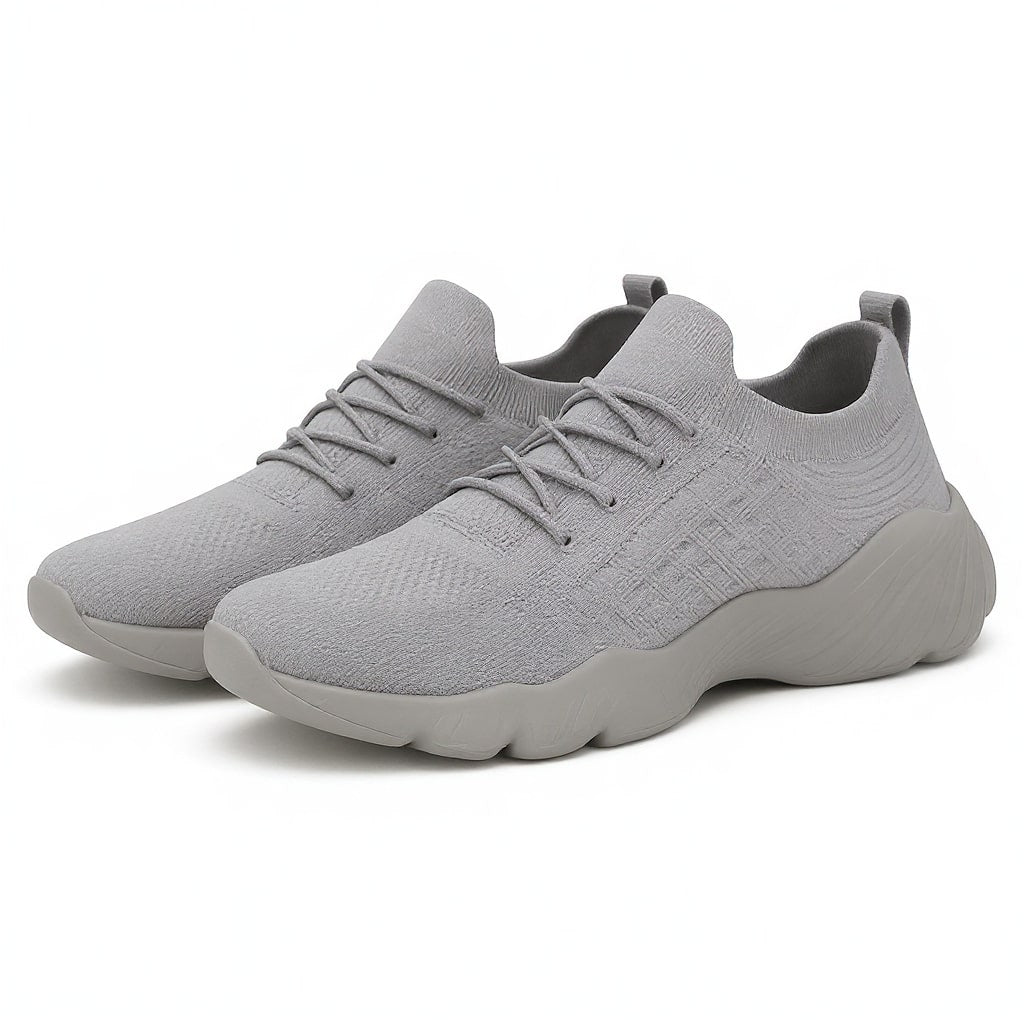 Orthopädische Sneaker mit breiter Zehenbox und Gelpolster