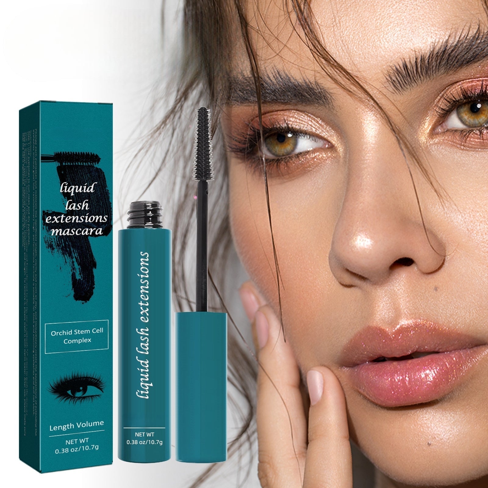 Wasserfeste Wimperntusche für Volumen und Länge - Dramatischer Look