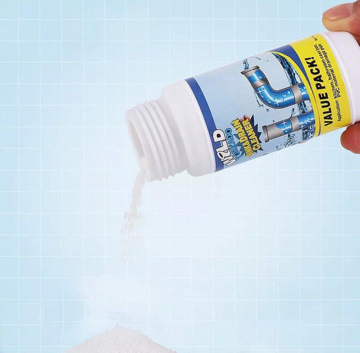 Abflussreiniger für Rohre Toiletten - Verstopfungen lösen 100g