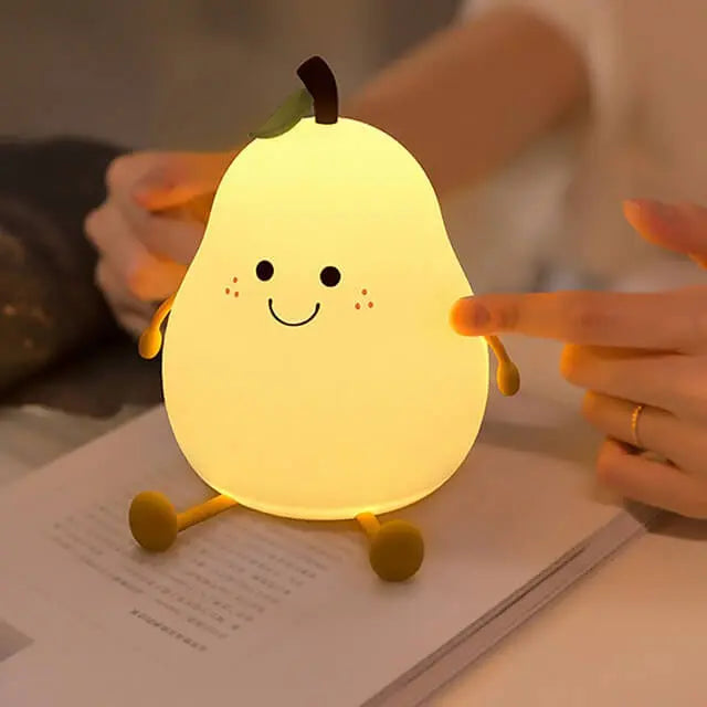 LED Nachtlicht Kinder Silikon - USB aufladbar mit 7 Farben