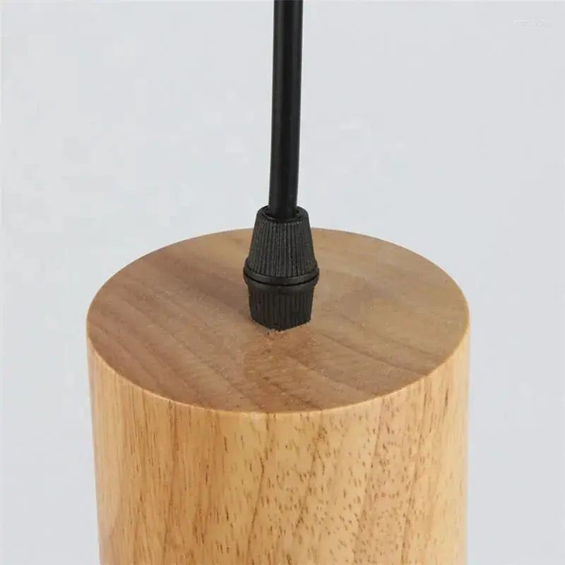 Moderne Pendelleuchte Metall Holz E26 Hängeleuchte Wohnzimmer Küche