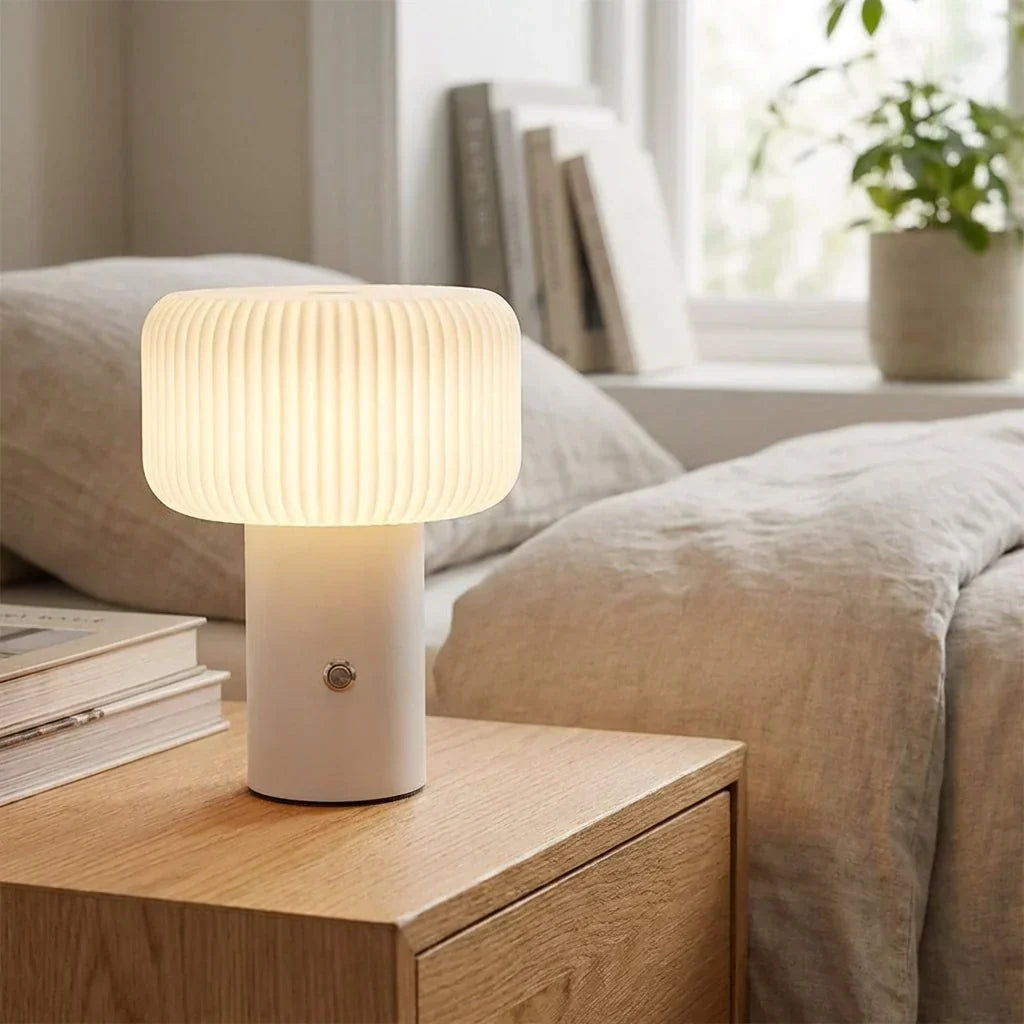 Tischlampe kabellos – 3 Helligkeitsstufen dimmbar
