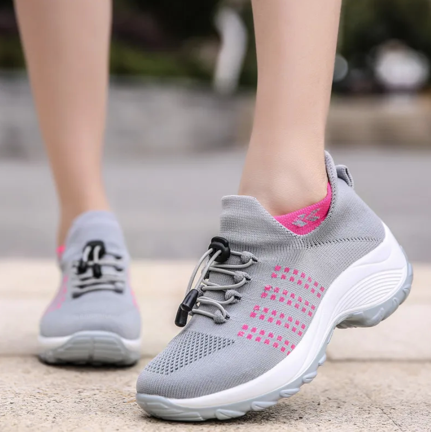 Orthopädischer Sneaker mit breiter Zehenbox für Plantarfasziitis