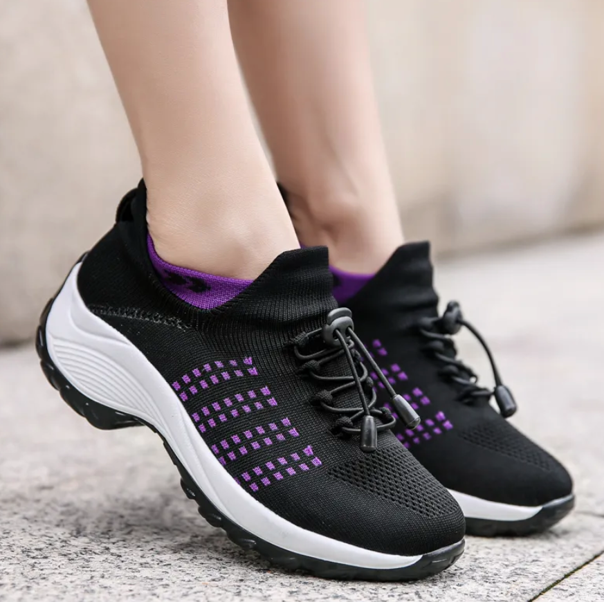 Orthopädischer Sneaker mit breiter Zehenbox für Plantarfasziitis
