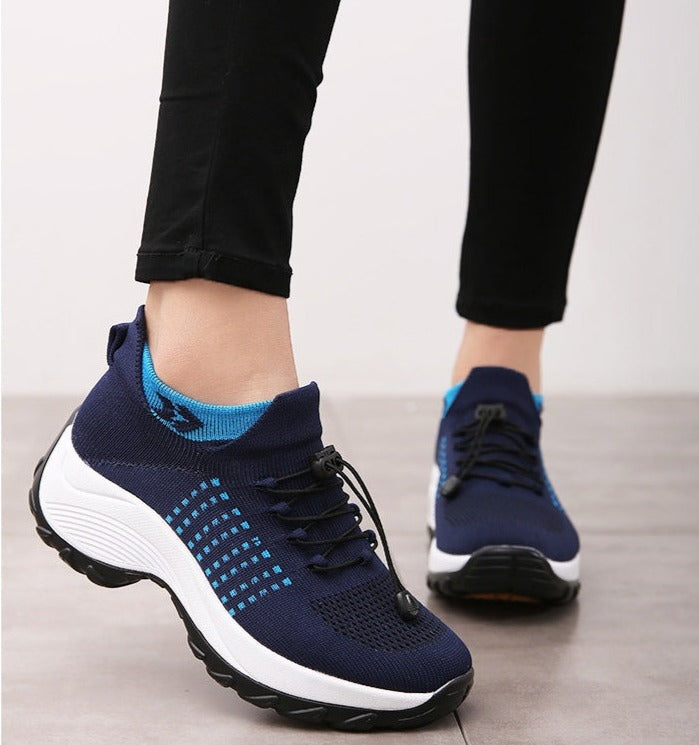 Orthopädischer Sneaker mit breiter Zehenbox für Plantarfasziitis