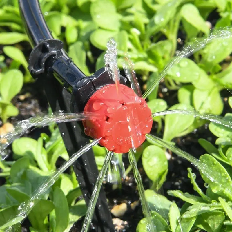 Tropfbewässerung Düsen mit 360° Drehung - 50 Stück Set für Garten
