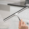 Duschwischer aus Edelstahl – Streifenfreie Glasreinigung ohne Bohren