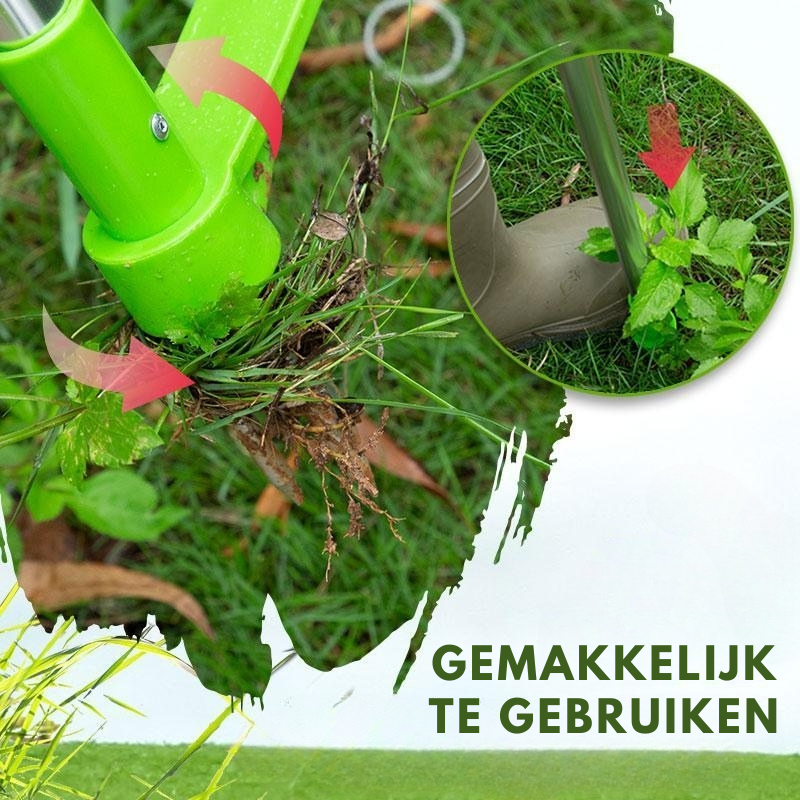 Unkrautstecher Rückenschonend - Wurzelentferner Gartenwerkzeug 100cm