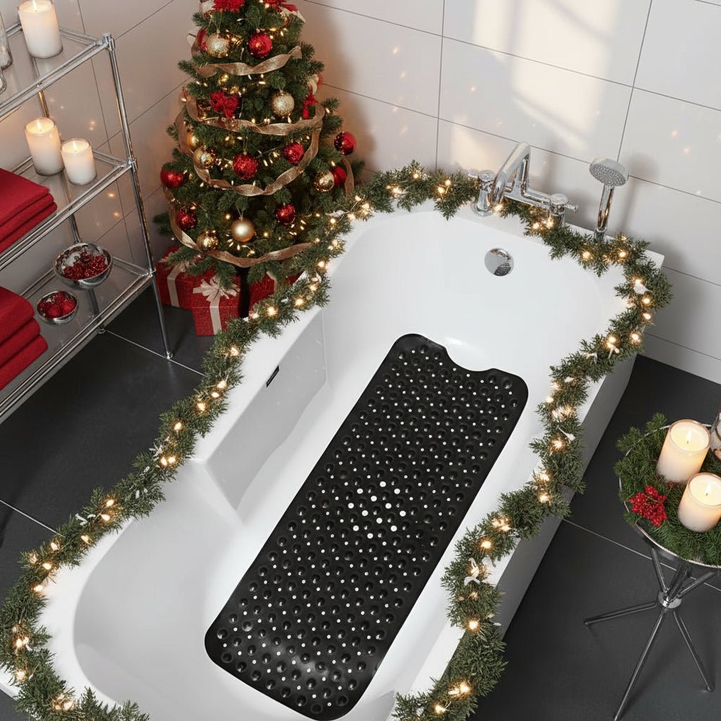 Badewannenmatte rutschfest – 200+ Saugnäpfe für sichere Badewanne