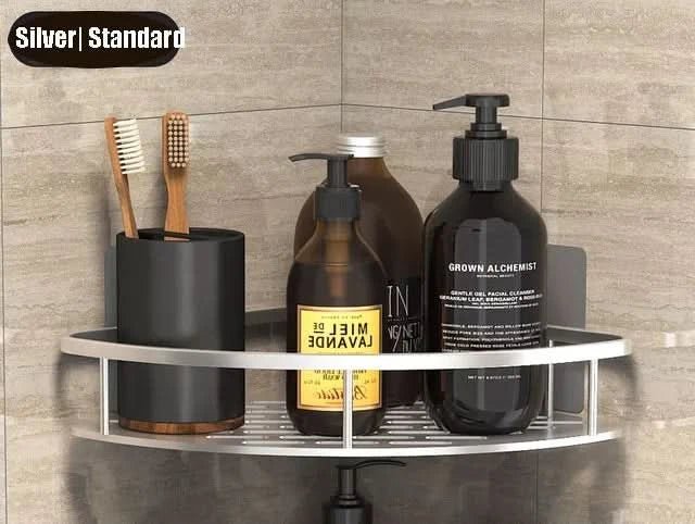 Badezimmerregal ohne Bohren – platzsparend und elegant