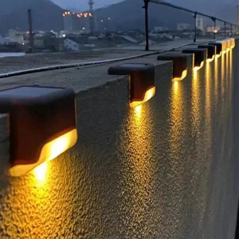 Stufenleuchten 8er Set LED Außenbeleuchtung für Garten Treppe