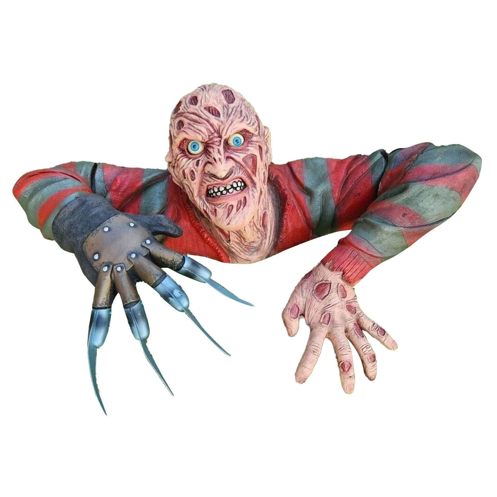 Gruseliger Grabwanderer zum Aufhängen – Halloween Wanddekoration aus Harz