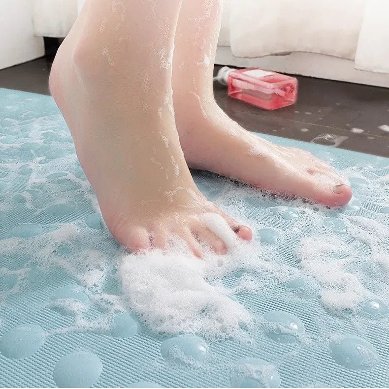 Rutschfeste Badematte mit Saugnäpfen für Badewanne und Dusche