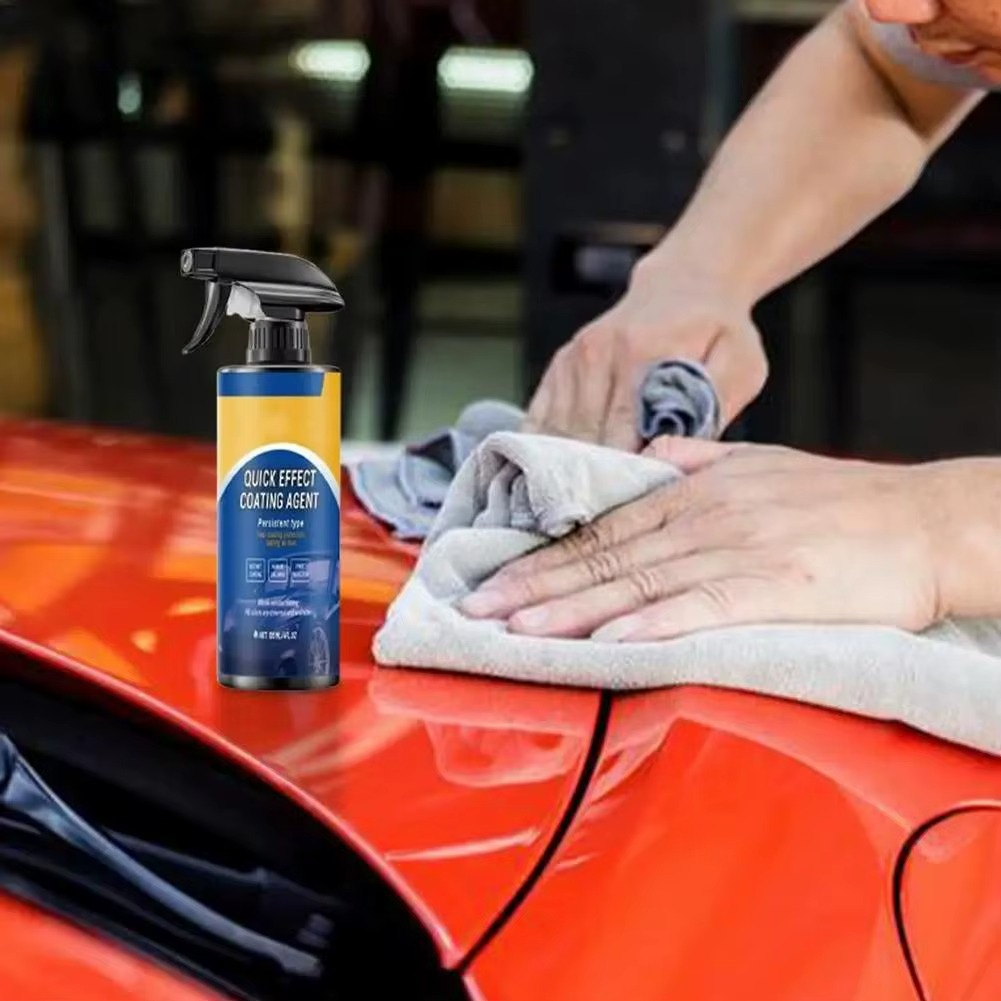 Auto Lack Versiegelung Spray - Wasserlose Autopflege mit Nano-Schutz