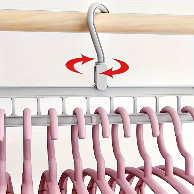 Drehbarer Kleiderbügel 9-Loch Platzsparend Schrankorganisation